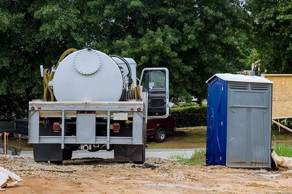 workers at Middletown Porta Potty Rental